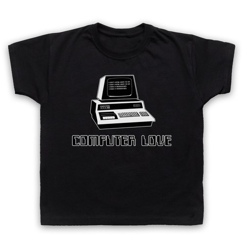 Maglietta computer love - maglietta,